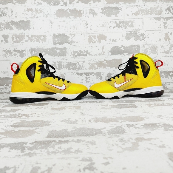 Nike LeBron 9 P.S. Elite \'Taxi\' Yellow Black Lace Up Basketball Sneakers K264 main image 7